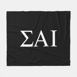Sigma Alpha Iota Griekse Letters Fleece Deken