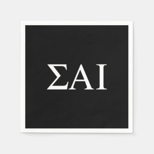Sigma Alpha Iota Griekse Letters Servet