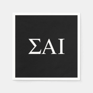 Sigma Alpha Iota Griekse Letters Servet