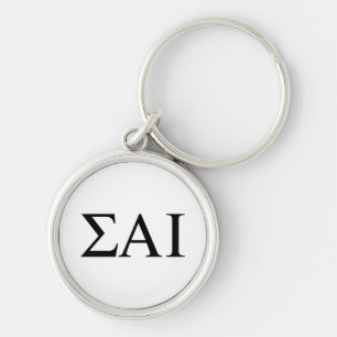 Sigma Alpha Iota Griekse Letters Sleutelhanger
