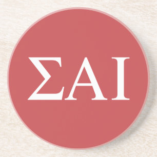 Sigma Alpha Iota Griekse Letters Zandsteen Onderzetter
