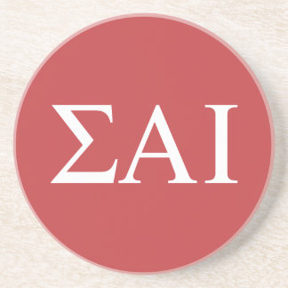 Sigma Alpha Iota Griekse Letters Zandsteen Onderzetter