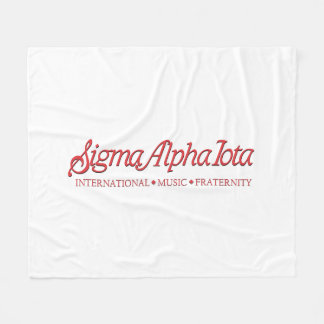 Sigma Alpha Iota Internationale Muziekvereniging Fleece Deken