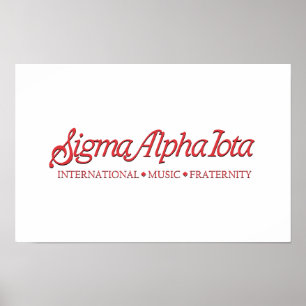 Sigma Alpha Iota Internationale Muziekvereniging Poster
