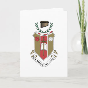Sigma Alpha Iota Muziek Fraternity Wapen Kaart