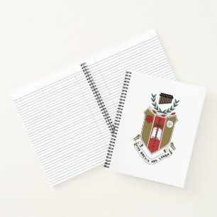 Sigma Alpha Iota Muziek Fraternity Wapen Notitieboek