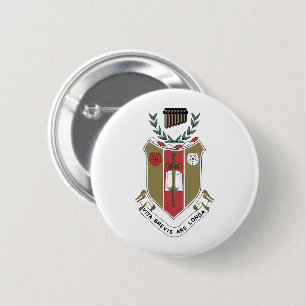 Sigma Alpha Iota Muziek Fraternity Wapen Ronde Button 5,7 Cm