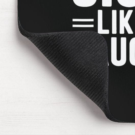 Sigma als mijn dochter Vaderdag Moederdag D Muismat (Hoek)