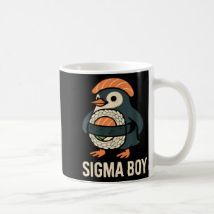 Sigma Boy Italiaans Brainrot Funny Meme Penguin Koffiemok