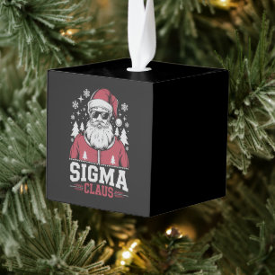 Sigma Claus Cool Kerstman Kerstmis Rizz Rizzler Me Decoratie