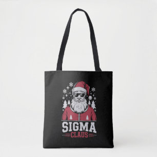 Sigma Claus Cool Kerstman Kerstmis Rizz Rizzler Me Tote Bag