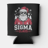 Sigma Claus Cool Santa Christmas Rizz Rizzler Meme Blikjeskoeler (Voorkant)