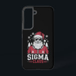 Sigma Claus Cool Santa Christmas Rizz Rizzler Meme Samsung Galaxy Hoesje<br><div class="desc">Sigma Claus Cool Santa Grappig Kerst Rizz Rizzler Meme</div>