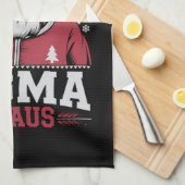 Sigma Claus Cool Santa Christmas Rizz Rizzler Meme Theedoek (Quarter Fold)