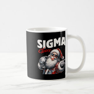 Sigma Claus Cool Santa Funny Christmas Meme B Koffiemok