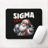 Sigma Claus Cool Santa Funny Christmas Meme B Muismat (Met muis)