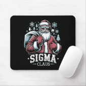 Sigma Claus Cool Santa Grappig Kerst Rizz Rizzle Muismat (Met muis)