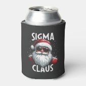 Sigma Claus Grappige Gen Alpha Middelbare School K Blikjeskoeler (Blikje Voorkant)