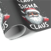 Sigma Claus Grappige Gen Alpha Middelbare School K Cadeaupapier (Rol Hoek)