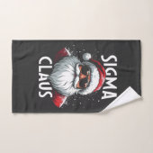 Sigma Claus Grappige Gen Alpha Middelbare School K Handdoek (Handdoek)