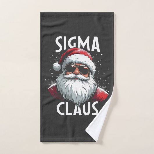 Sigma Claus Grappige Gen Alpha Middelbare School K Handdoek (Handdoek)