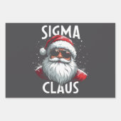 Sigma Claus Grappige Gen Alpha Middelbare School K Inpakpapier Vel (Voorkant 3)