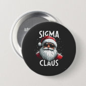 Sigma Claus Grappige Gen Alpha Middelbare School K Ronde Button 7,6 Cm (Voorkant /achterkant)