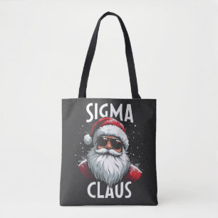 Sigma Claus Grappige Gen Alpha Middelbare School K Tote Bag