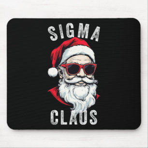 Sigma Claus Kerstman Grappige Kerst Rizz Man The R Muismat