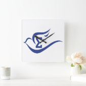 Sigma Dove Square Wall klok (Huis)