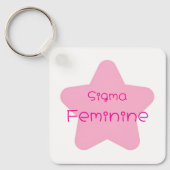 Sigma Feminine Acrylic Keychain (Voorkant)