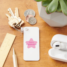 Sigma Feminine Acrylic Keychain