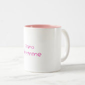 Sigma Feminine Mug Tweekleurige Koffiemok (Voorkant rechts)
