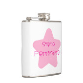 Sigma Feminine Vinyl Wrapped Flask Heupfles (Rechts)