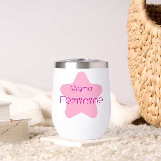 Sigma Feminine Water Bottle (Woonkamer (Gedraaid) )