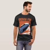 Sigma Fih meme T-shirt (Voorkant volledig)