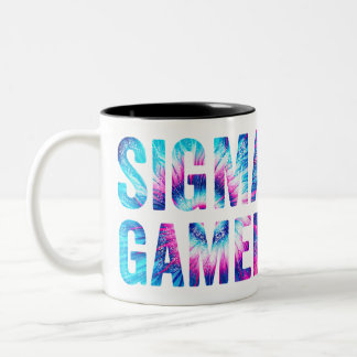 Sigma Gamer Brave Speler Tie dye Mok