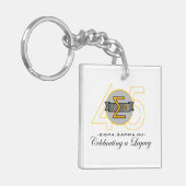 Sigma Gamma Nu 45th Jubileum Officieel Sleutelhang Sleutelhanger (Voorkant Links)