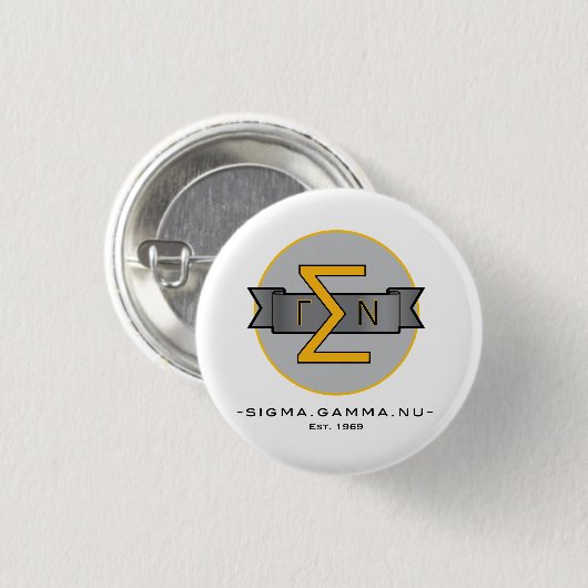 Sigma Gamma Nu Button (Voorkant /achterkant)