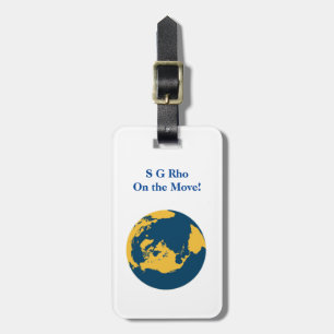Sigma Gamma Rho Bagagelabel
