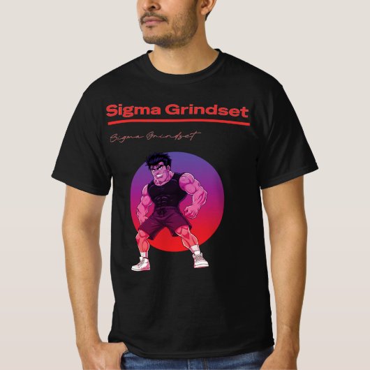 Sigma Grindset T-shirt (Voorkant)