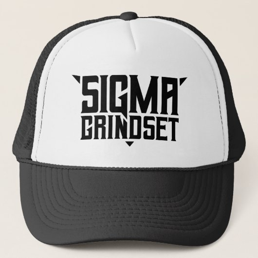Sigma Grindset Trucker Pet (Voorkant)