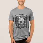 SIGMA Helmet & Shield 3b Men's Basic T-Shirt (Voorkant)