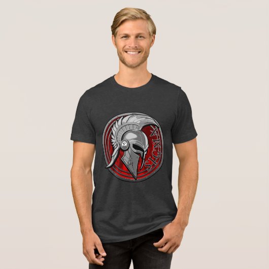 SIGMA Helmet Shield B Heren Basic T-Shirt (Voorkant volledig)