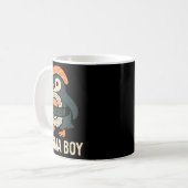Sigma Jongen Italiaanse Brainrot Grappige Meme Pin Koffiemok (Voorkant links)