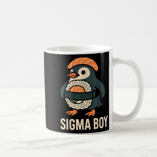 Sigma Jongen Italiaanse Brainrot Grappige Meme Pin Koffiemok (Rechts)