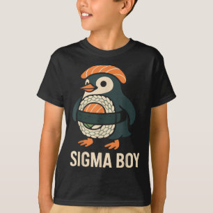 Sigma Jongen Italiaanse Brainrot Grappige Meme Pin T-shirt
