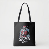 Sigma Kerstman Kerstbril Kerstmis Zak Tote Bag (Voorkant)