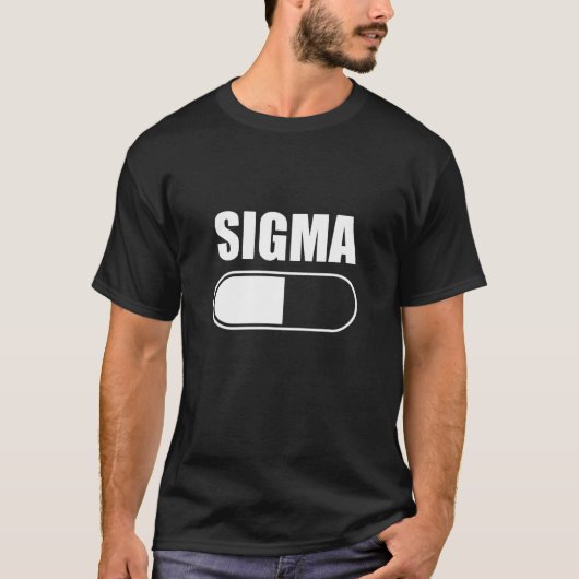 Sigma Male Archetype T-shirt (Voorkant)