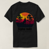Sigma Male Design 2 T-shirt (Design voorkant)